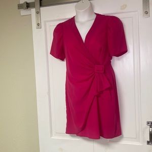 HOT PINK MINI DRESS -NEW WITH TAGS